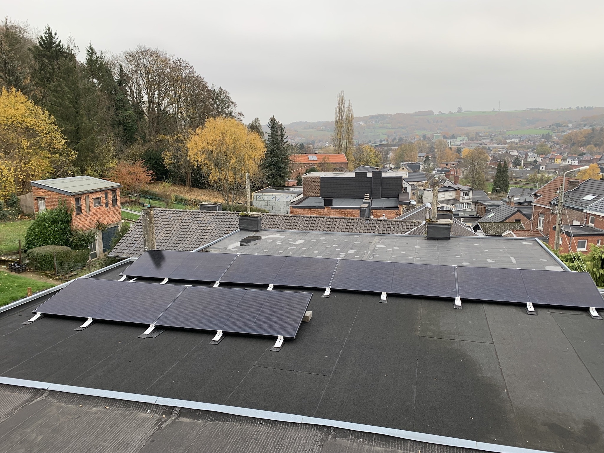 3 - Installation CDOF - 6 panneaux solaires - Solaire Photovoltaïque Vaux-Sous-Chèvremont Liège